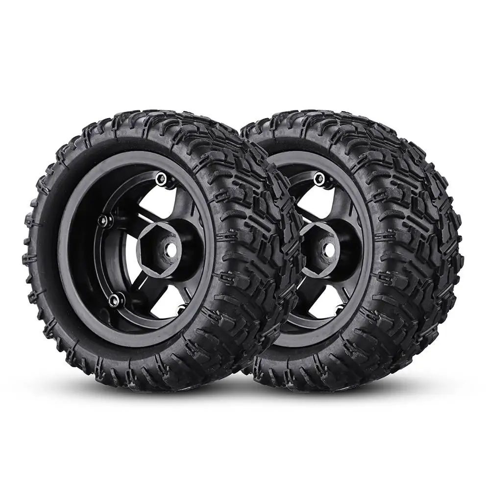 Remo P6973 Rubber RC Car Tires 2pcs for 1621 1625 1631 1635 1651 1655 RC Vehicle Models RC Car Accessories