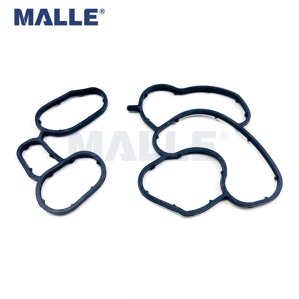 Engine Oil Filter Housing Gasket Seal For BMW 1 3 5 Series E46 E60 E81 E87 E90 E92 X3 Car Accessories 11427508970 11427508971 - Image 2