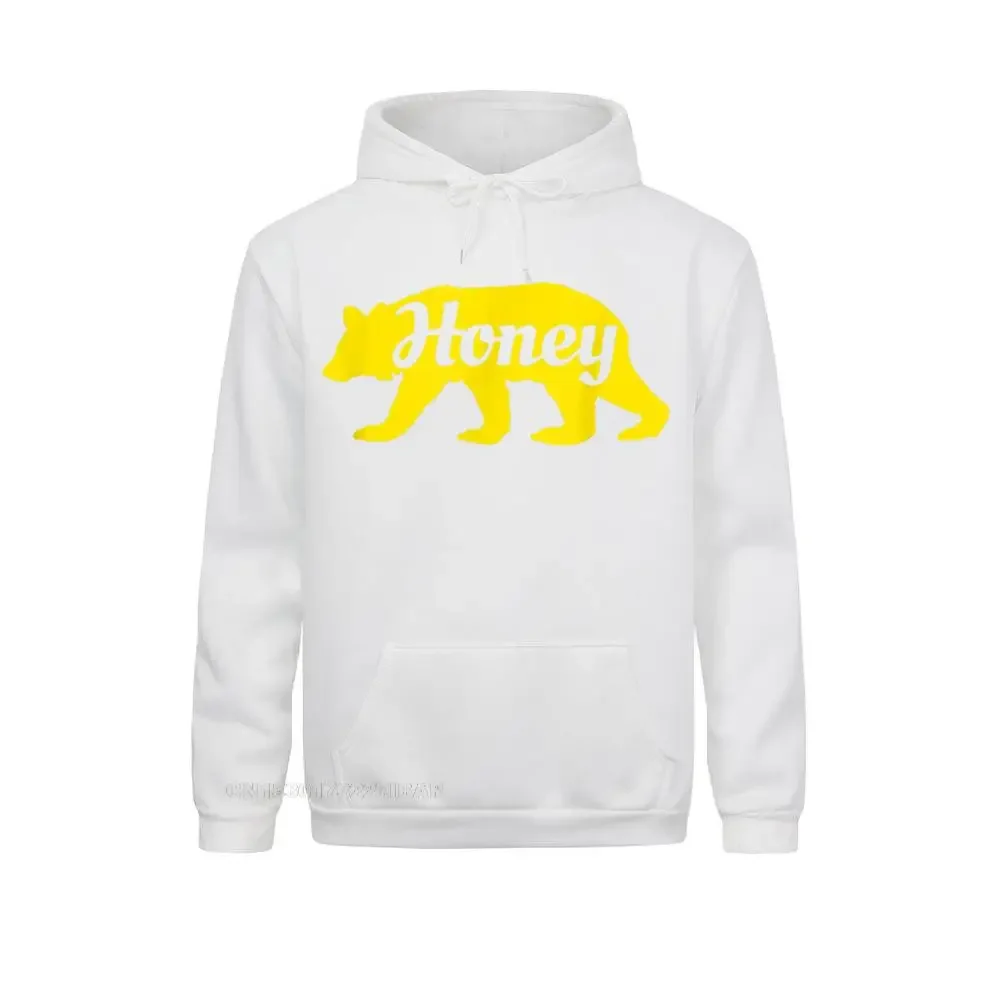 Honey Bear Hoodie funny Silhouette Tee Women Sweatshirts Printed On Long Sleeve Hoodies Designer 3D Style Hoods Christmas