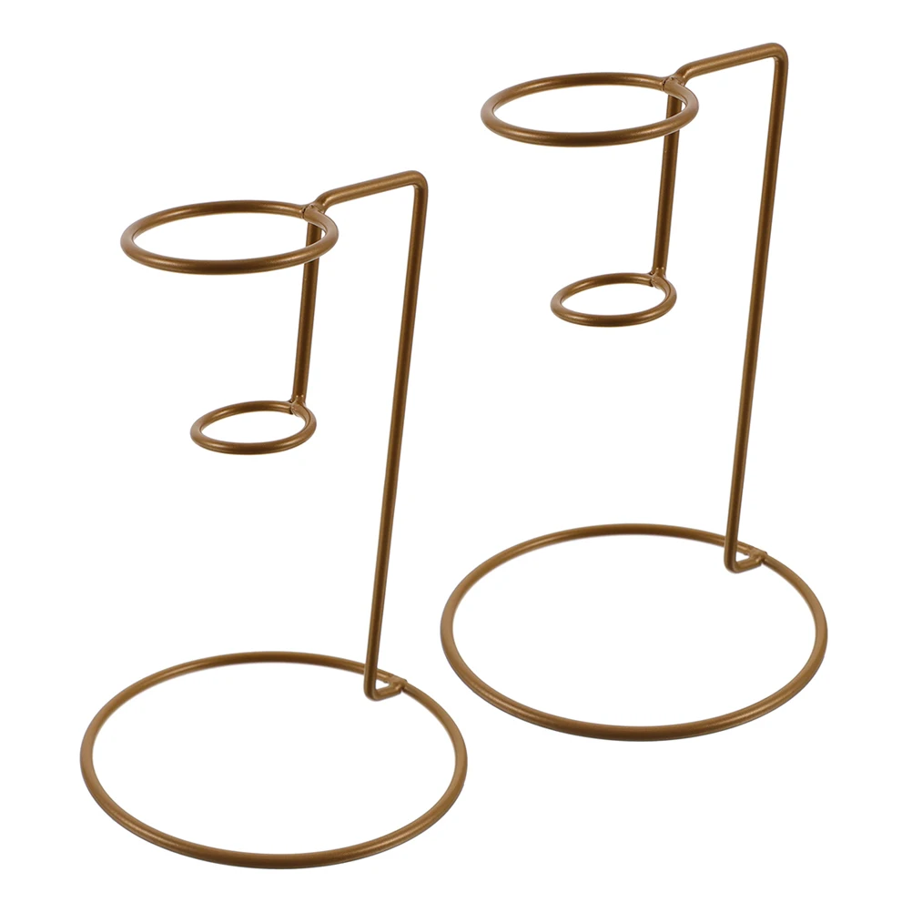

Ice Cream Display Stand Dessert Cone Holder Organizer Food Rack French Fries Support