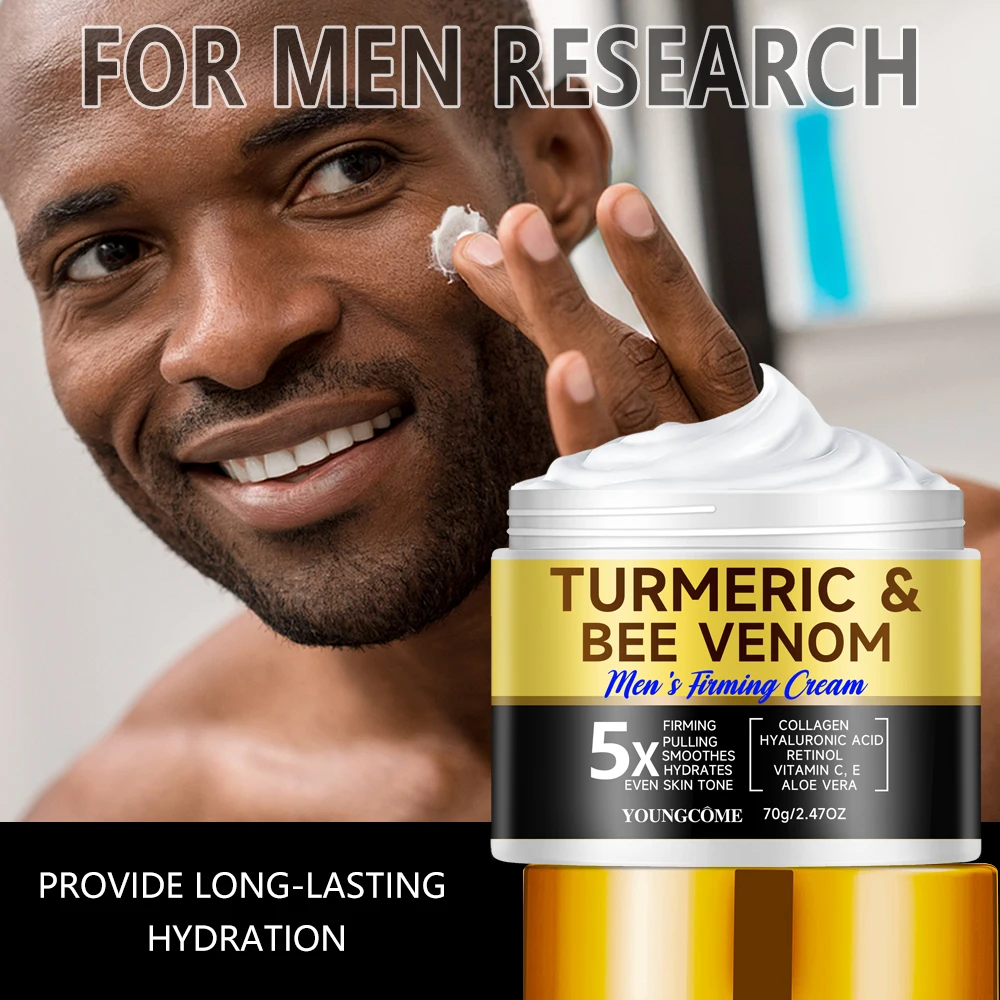 Men's Retinol Collagen Firming and Moisturizing Cream Moisturizing Cream Anti-Wrinkle Aging Firming Facial Face Men Skin Care