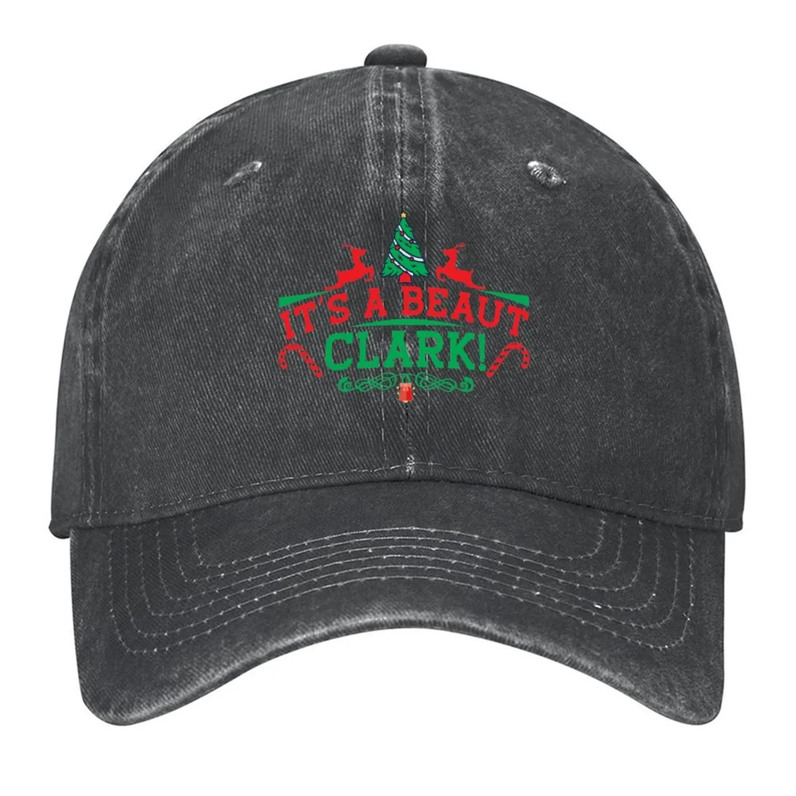 

It's a Beaut Clark, christmas, christmas vacation, its a beaut clark Baseball Cap custom caps Christmas Hat Mens Tennis Women's