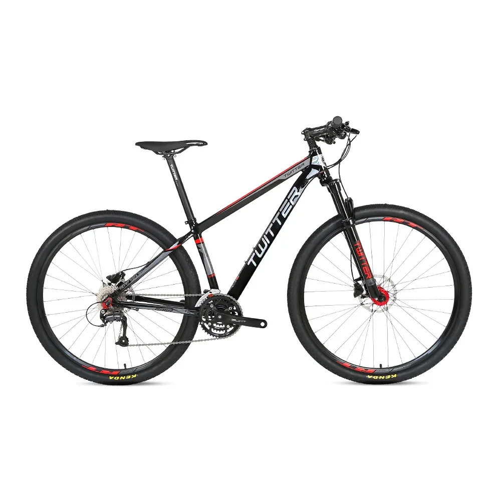 TWITTER Factory Direct 29 pollici Mtb Bike freno a disco idraulico 3*8 velocità lega di alluminio bici Alu telaio della bicicletta in lega Mountain Bike