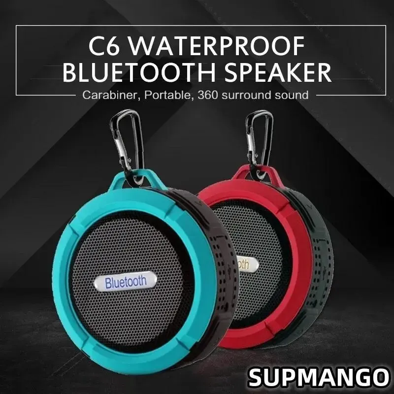 Bluetooth-compatible Speaker Big Suction Cup Bluetooth Stereo Outdoor Sports Mini TF Subwoofer Portable Waterproof