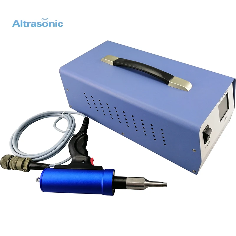 28Khz Portable Plastic Spot Welder Hand Ultrasonic Welding Machine Portable PVC Profiles Spot Plastic Welder