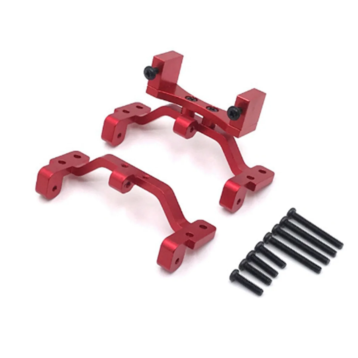 Metal Pull Rod Mount Seat and Servo Mount Bracket for MN D90 MN99S WPL C14 C24 B14 B24 RC Car Upgrade Parts