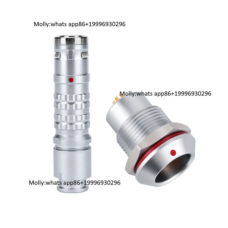 High Quality FGG/HGG Serie 2-18Pin High Voltage IP68 Waterproof Circular Push-pull Self-locking Connector Compatible with Lemo