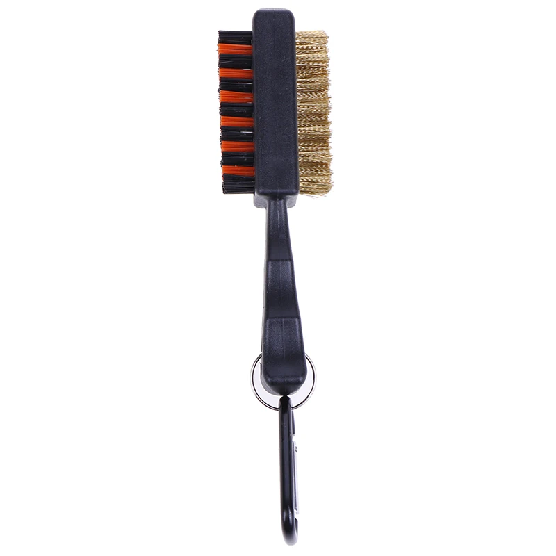 1 Pc Golf Club Brush Groove Cleaner Dual Sided Tools Portable Metal Lightweight Nylon Accessories for Iron Balls Shoes New Gift