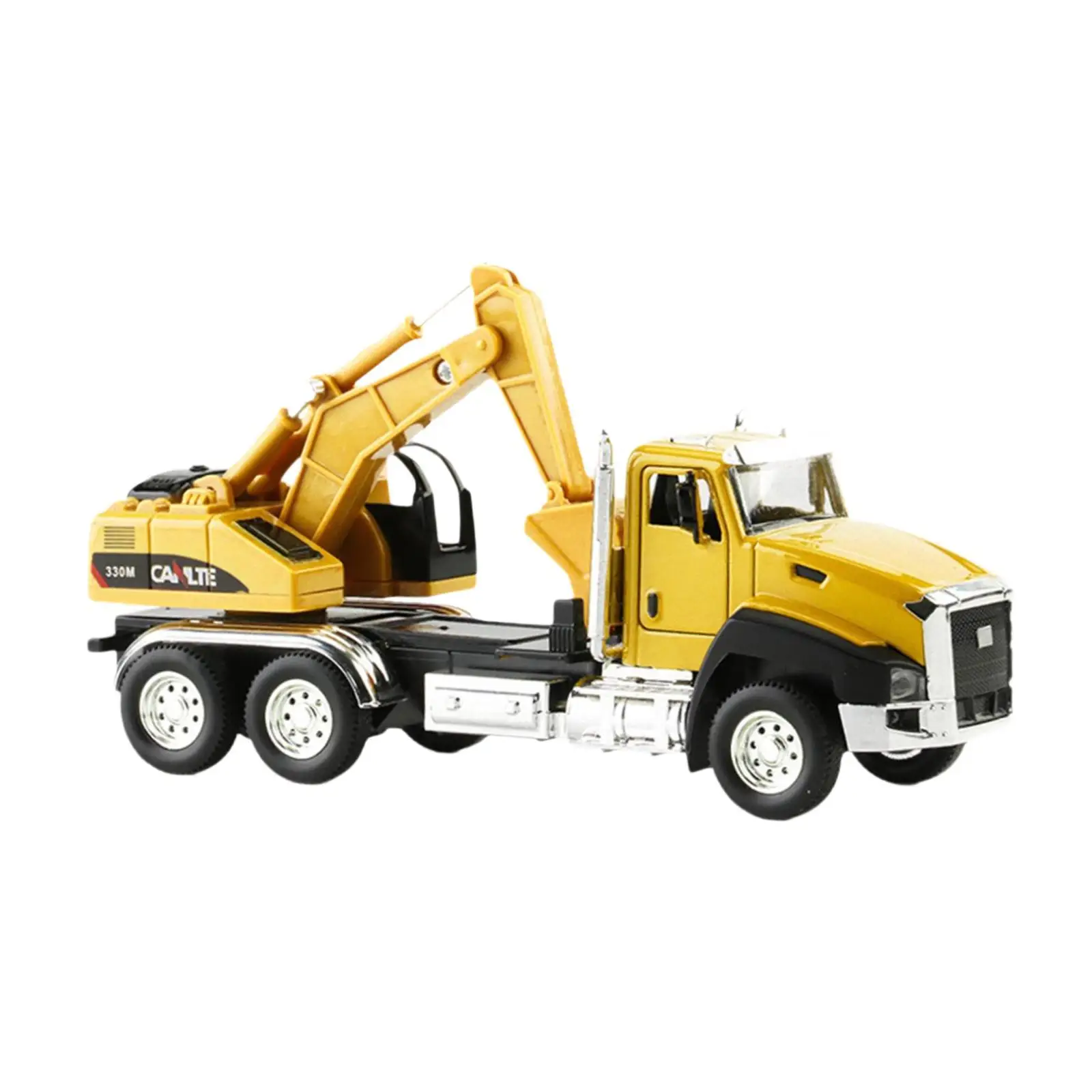 1/50 Scale Diecast Truck Construction Vehicle Toy for Park Garden Sand