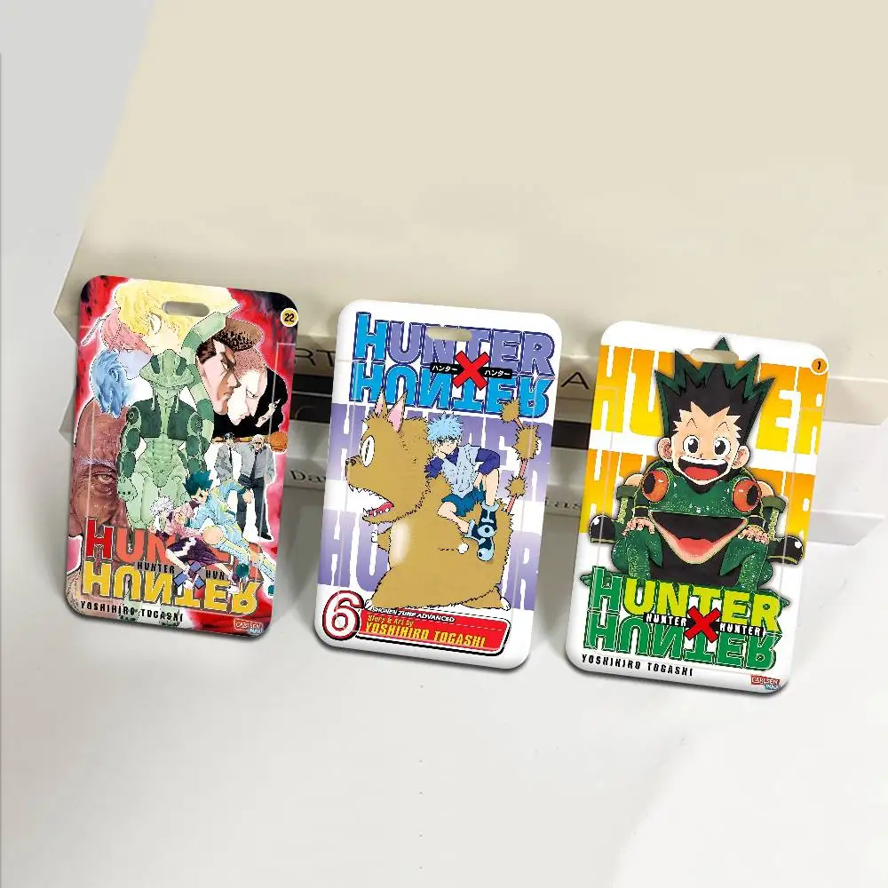 

Держатель для ID-карт Hunter X Hunter с ремешком на шею, чехол для кредитных карт, держатель для пропусков, подарок для детей