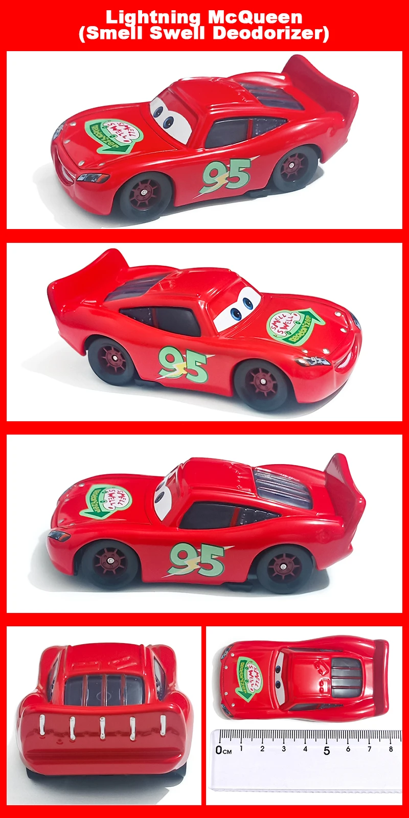 Cars 3 Vergoldetes Feuerwehrauto, Lightning McQueen, Luigi, Guido, Rennspielzeug, 1:55 Metall-Druckguss-Legierungsautos, Spielzeug, Geburtstagsgeschenke – Detail 11