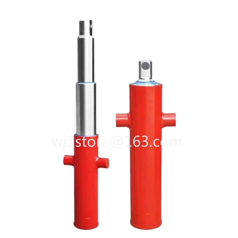 

One-way hydraulic cylinder Heavy-duty agricultural vehicle Dump truck Multi-section telescopic top hydraulic cylinder
