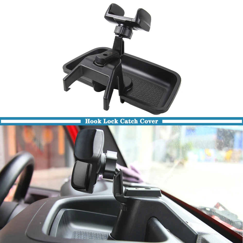 

Car Center Console Phone Holder Bracket Stand Hand-free for Jeep Wrangler JK 2012 2013 2014 2015 2016 2017 Interior Accessories