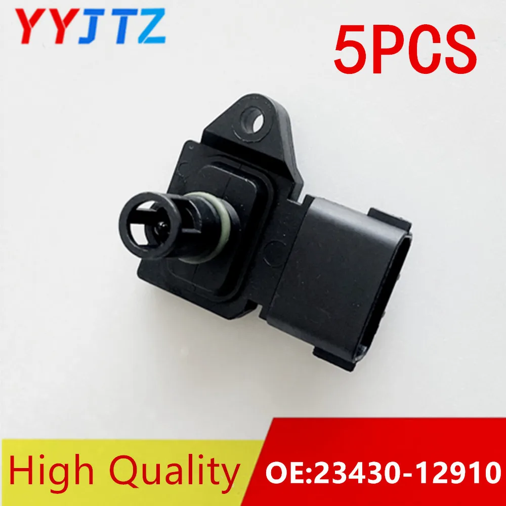 5PCS MAP Sensor Air Intake Boost Pressure Manifold Sensor for Hyundai Kia Peugeot Citroen 5WY2801A 23430-12910 5WK9701