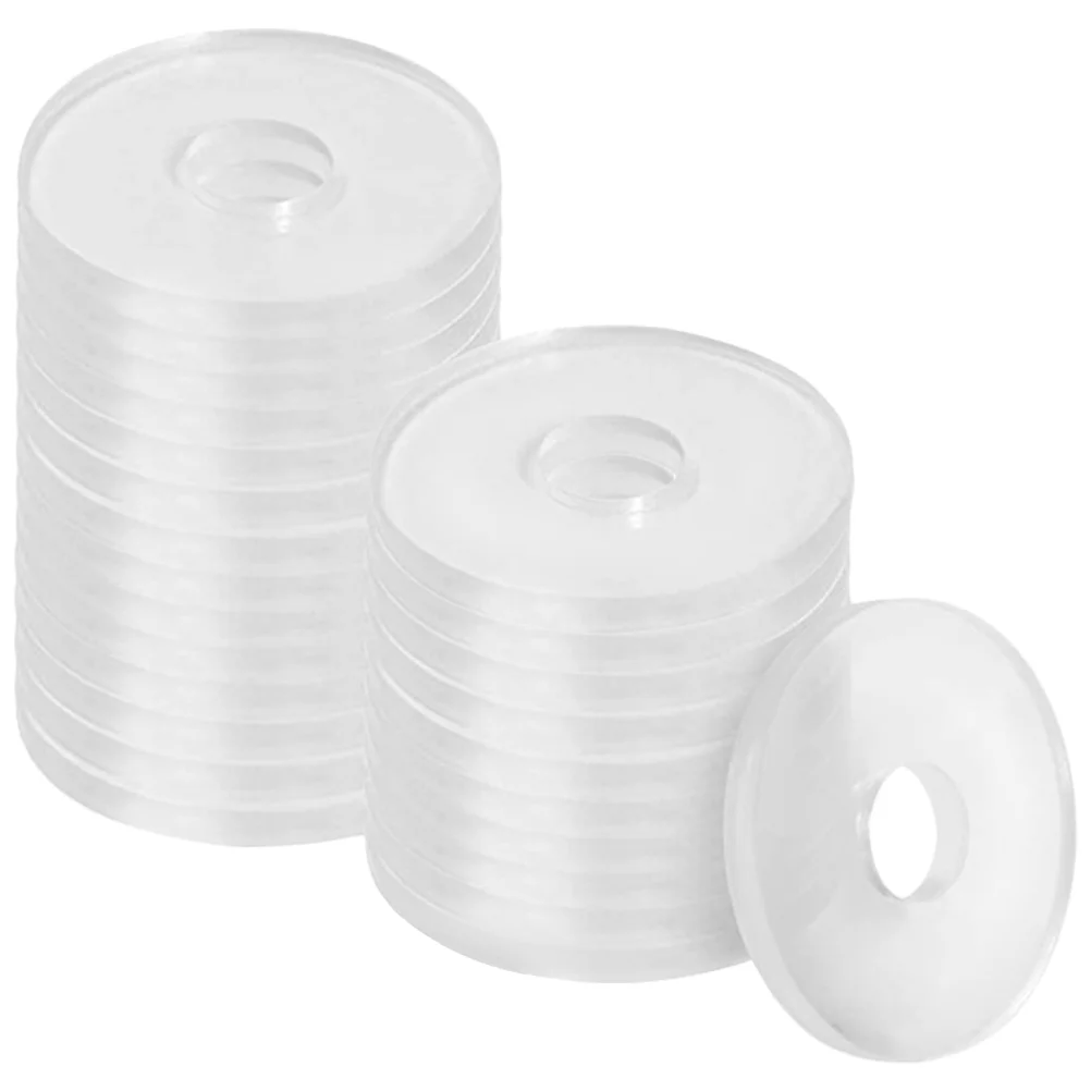 500 Pcs Sink Transparent Soft Gasket Door Handle Pvc Kit for Repairing Faucet Leak