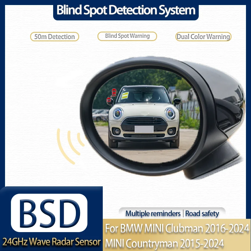 Blind Spot Monitoring System, Anti-collision Radar for MINI Clubman & Countryman 2015-2024