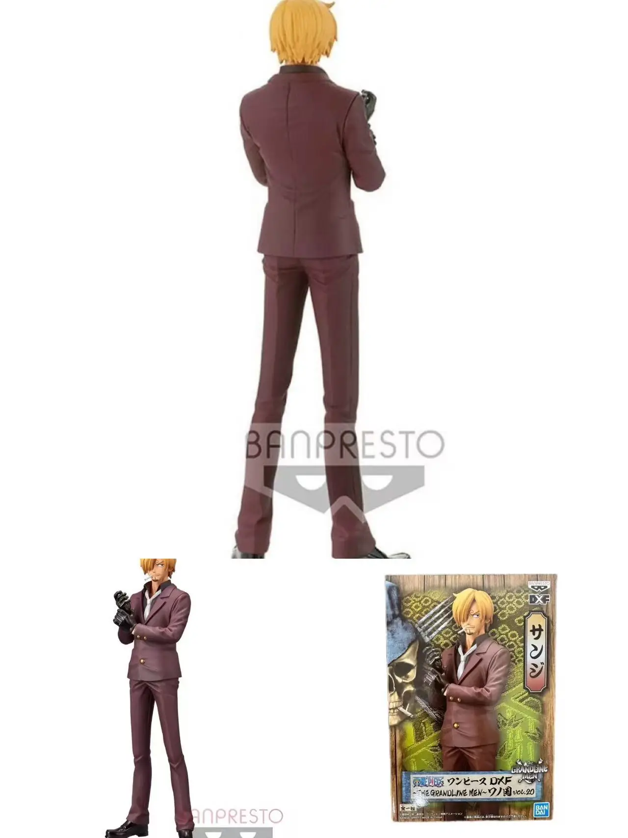 

In Stock Original Bandai DXF THE GRANDLINE MEN Wano Sanji Action Gifts Model Figures Anime Animation Toys Collector