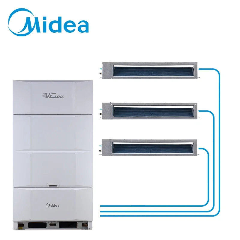 Midea brand multi-split system cooling only 20hp 56kw 380-415/3/50 Fast Cooling central air conditioner for Government buildings