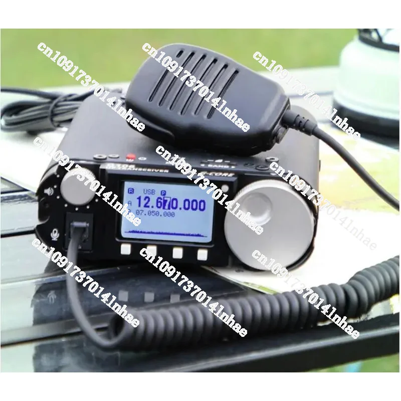 Latest G-CORE XIEGU G106C G106 5W HF QRP SDR Transceiver SSB/CW/AM Three Modes WFM Broadcast Reception