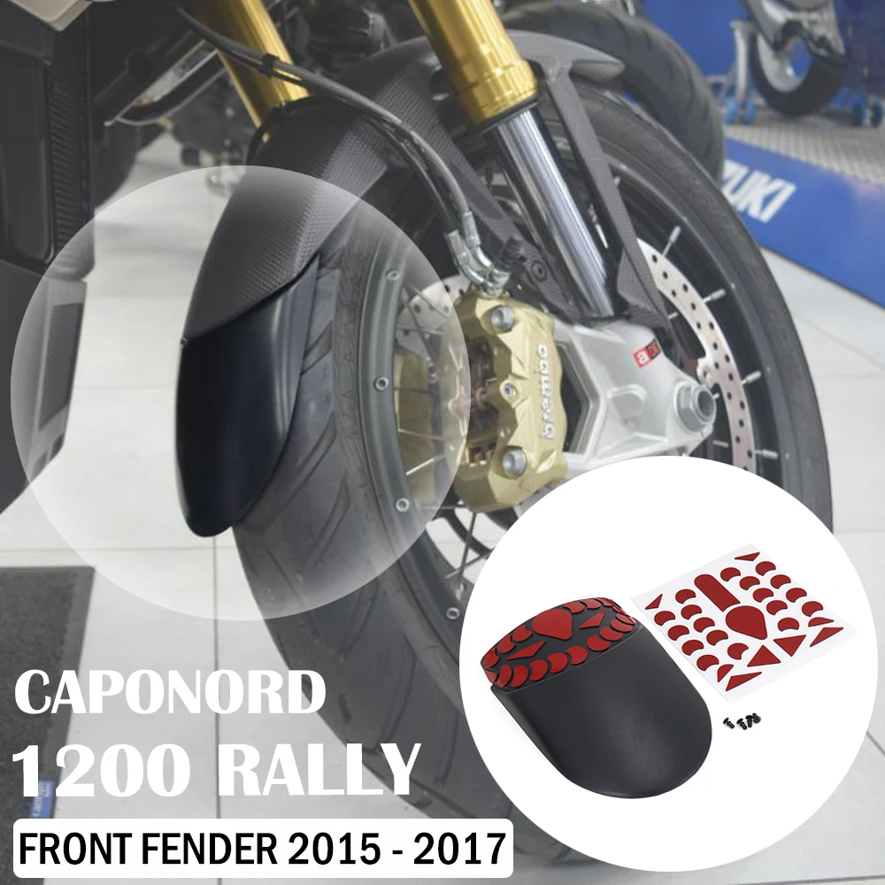 

ABS New Motorcycle Front Fender Lengthened For Aprilia Caponord 1200 Rally Motorcycle Splash Guard 2015 2016 2017 CAPONORD 1200