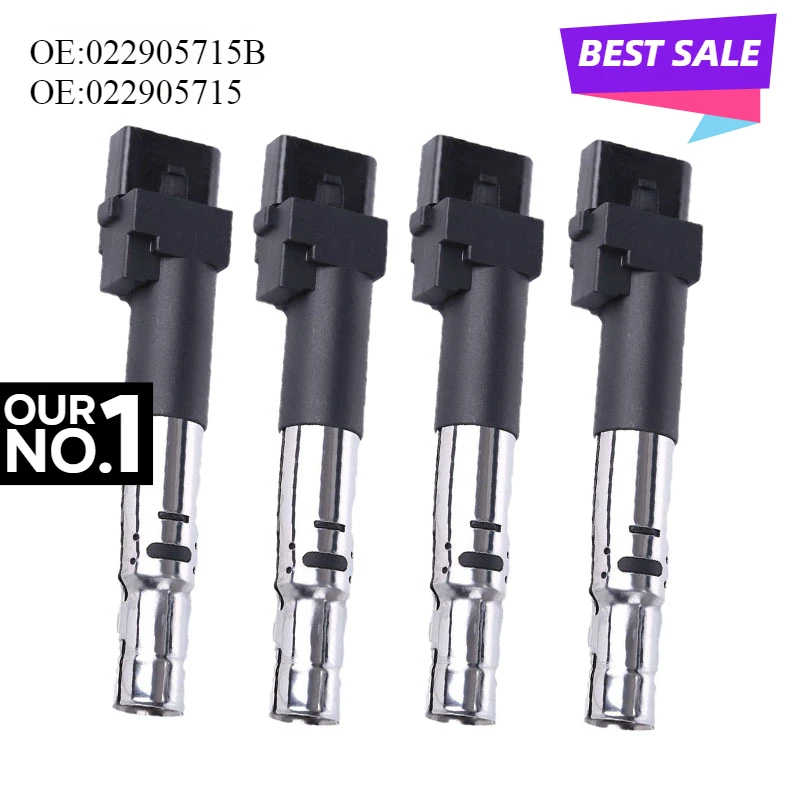 Kbkyawy High Performance Ignition Coil For Audi Q7 Volkswagen Touareg 3.2L/3.6L 022905715A 022905715B 022905715 Auto Parts