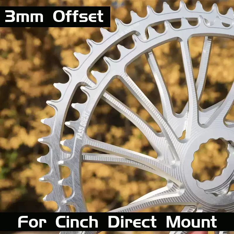 

Звездочка Cinch Direct Mount для велосипедов Gravel и MTB, 40T, 42T, 44T, 46T, 48T, 50T, 52T, 54T, узкая/широкая, с вылетом 3 мм