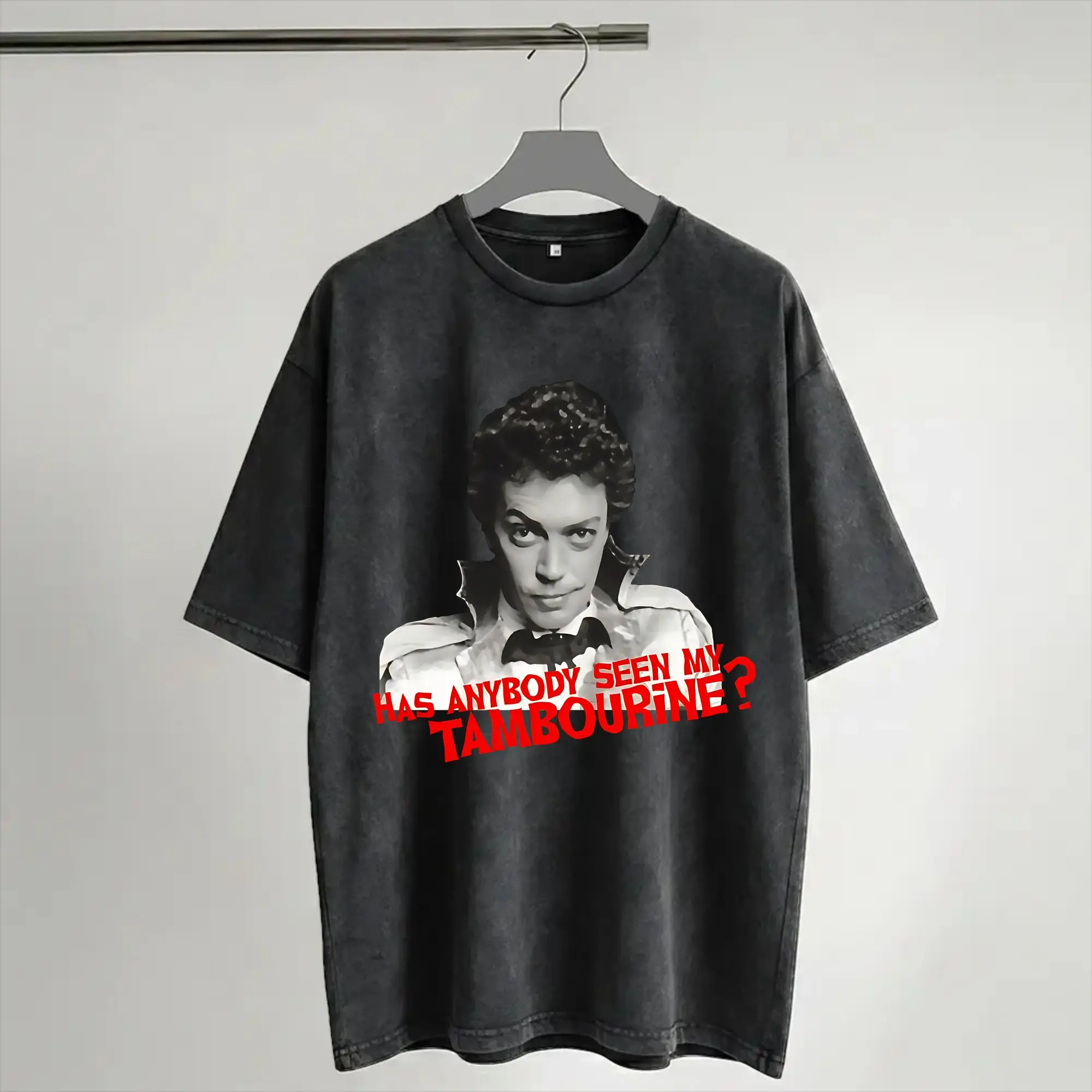 Anything Can Happen On Halloween  Washed T Shirts Streetwear Hip Hop Vintage T-Shirts  Tees Tops for Men Women Short Sleeve