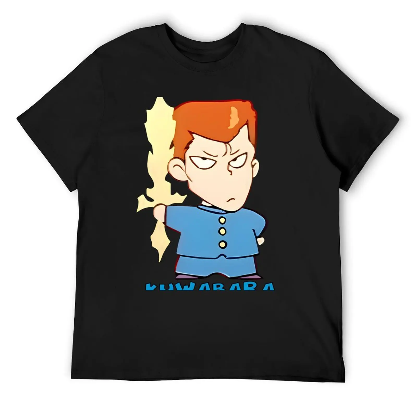 Mini Kazuma Kuwabara T-Shirt Blouse heavyweights customs design your own plain anime shirts men