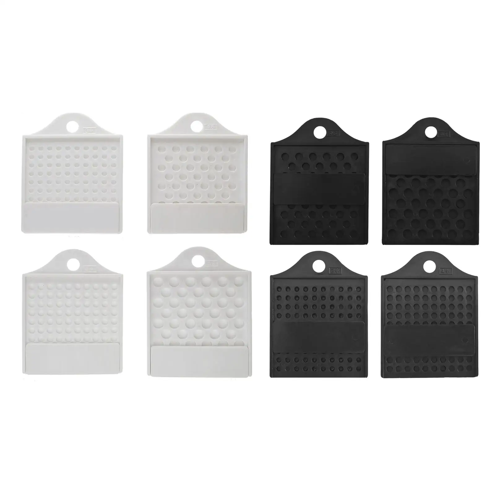 

4 Pieces Bead Design Tray 3/4/6/8mm Exquisite Organize Holder Jewelry Making Bead Tray Practical Bead Board for Jewelry Making