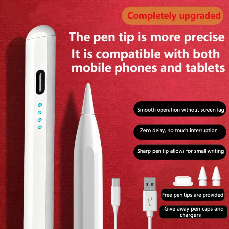 

2025 Universal Stylus Pen For IOS Android Windows Tablet Phone Multicolor PEN Capacitive Stylus Painting And Writing pencil