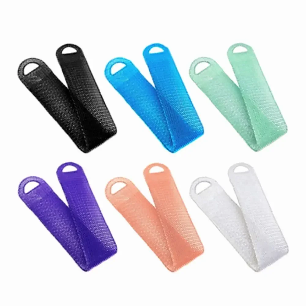Healthy TPU Material Bath Face Towel Deep Cleansing Duick-dry Honeycomb Massage Towel Antibacterial Back Bath Ball Shower Use