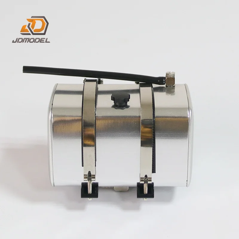 

JDM 80MM 120MM Fuel Tanks Aluminium Alloy for 1/14 Remote Control Tractor Truck RC Car Model Accessories TH22584-SMT1