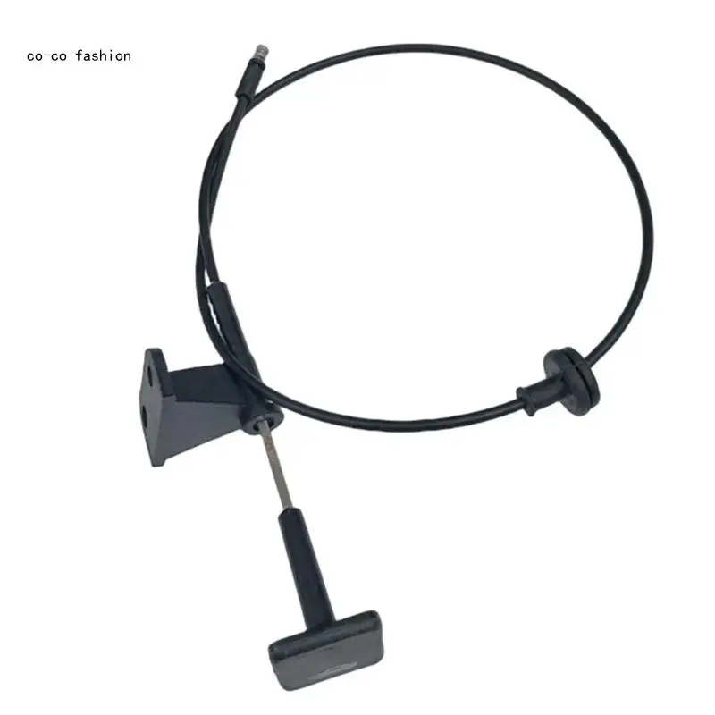 

517B Hood Release Wire Assembly with Pull Handle Car Front Left Hood Release Cable 74132-TBA-A01ZA Auto Accessory