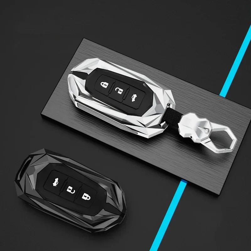 Zinc Alloy Car Smart Key Fob For Hyundai Genesis Coupe Sonata ix35 For KIA Forte Sportage K2 K5 Shell Case Cover