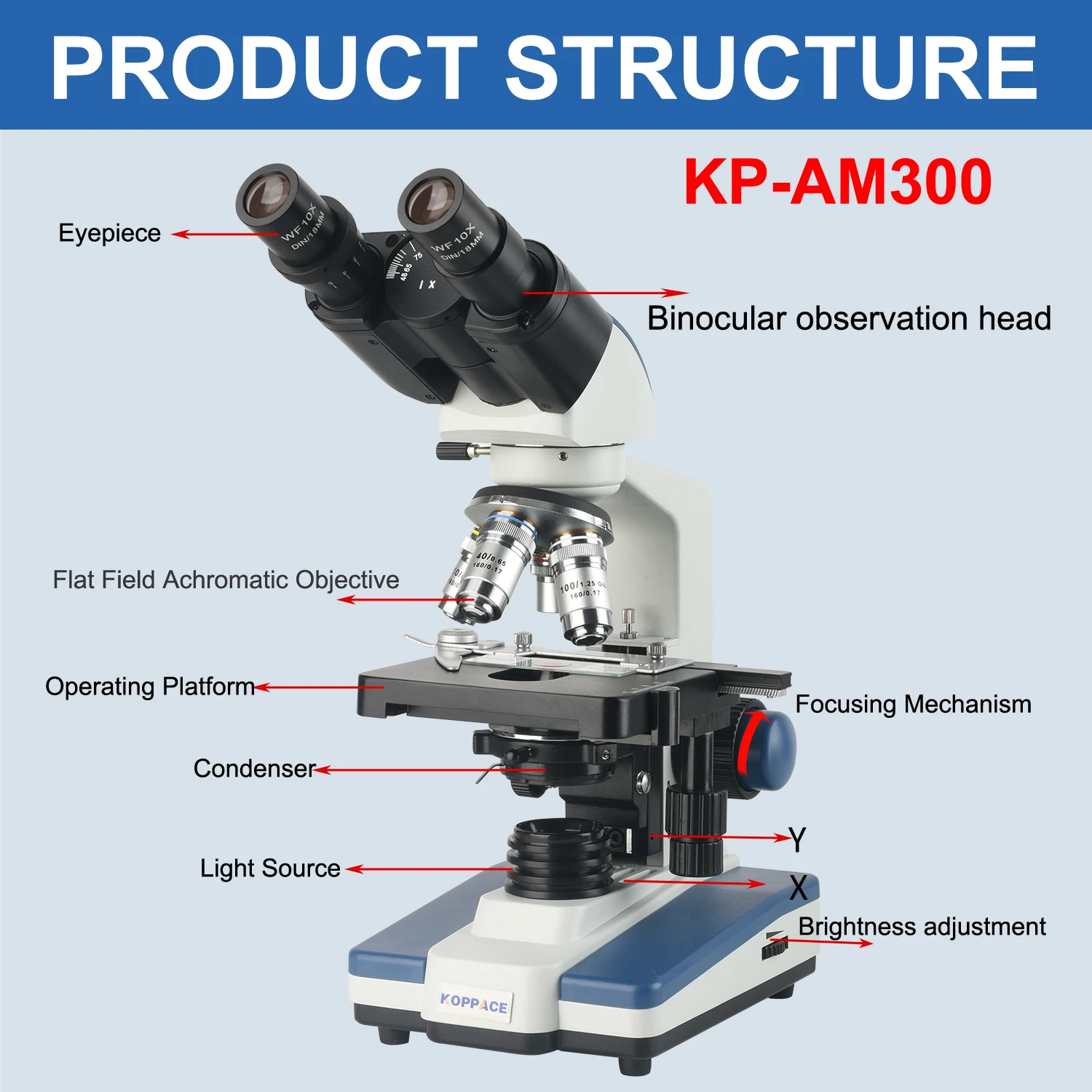 Mikroskop Laboratorium Binokul - Microscope Compound 40X ulasan dan harga