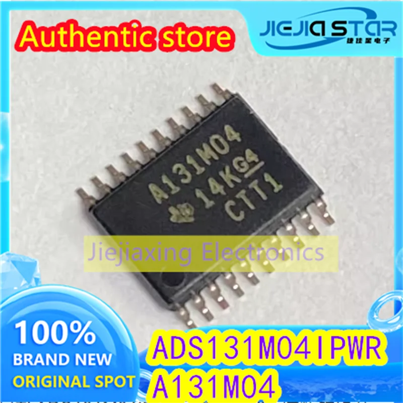 

(5/50pieces) ADS131M04IPWR ADS131M04 Parts Identification A131M04 TSSOP20 Data Converter IC Spot Electronics Brand New