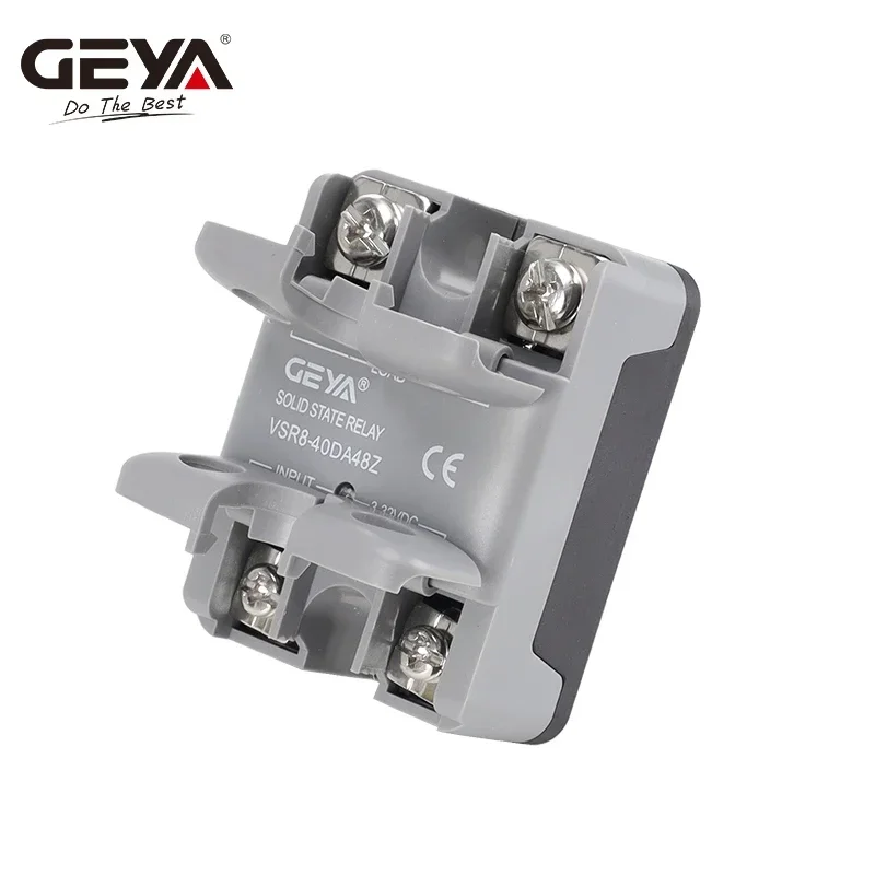 GEYA VSR8 Solid State Relay 10A 25A 40A 60A 80A 100A 120A single phase 3-32VDC Input 24-480VAC Output High Quality