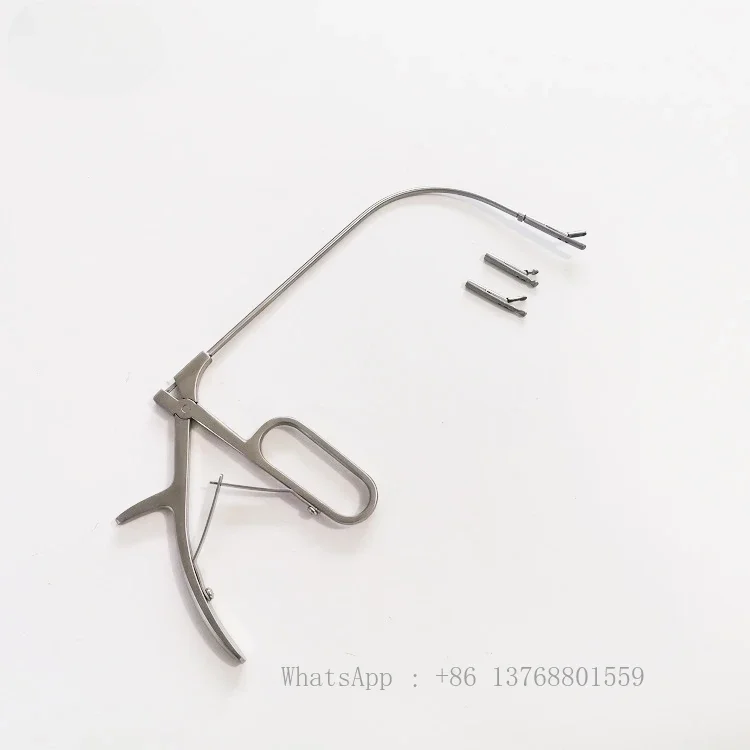 Surgical Ent Indirect Laryngeal Forceps Fish Bone Catching Forceps/laryngeal Pustule Cutting Forceps