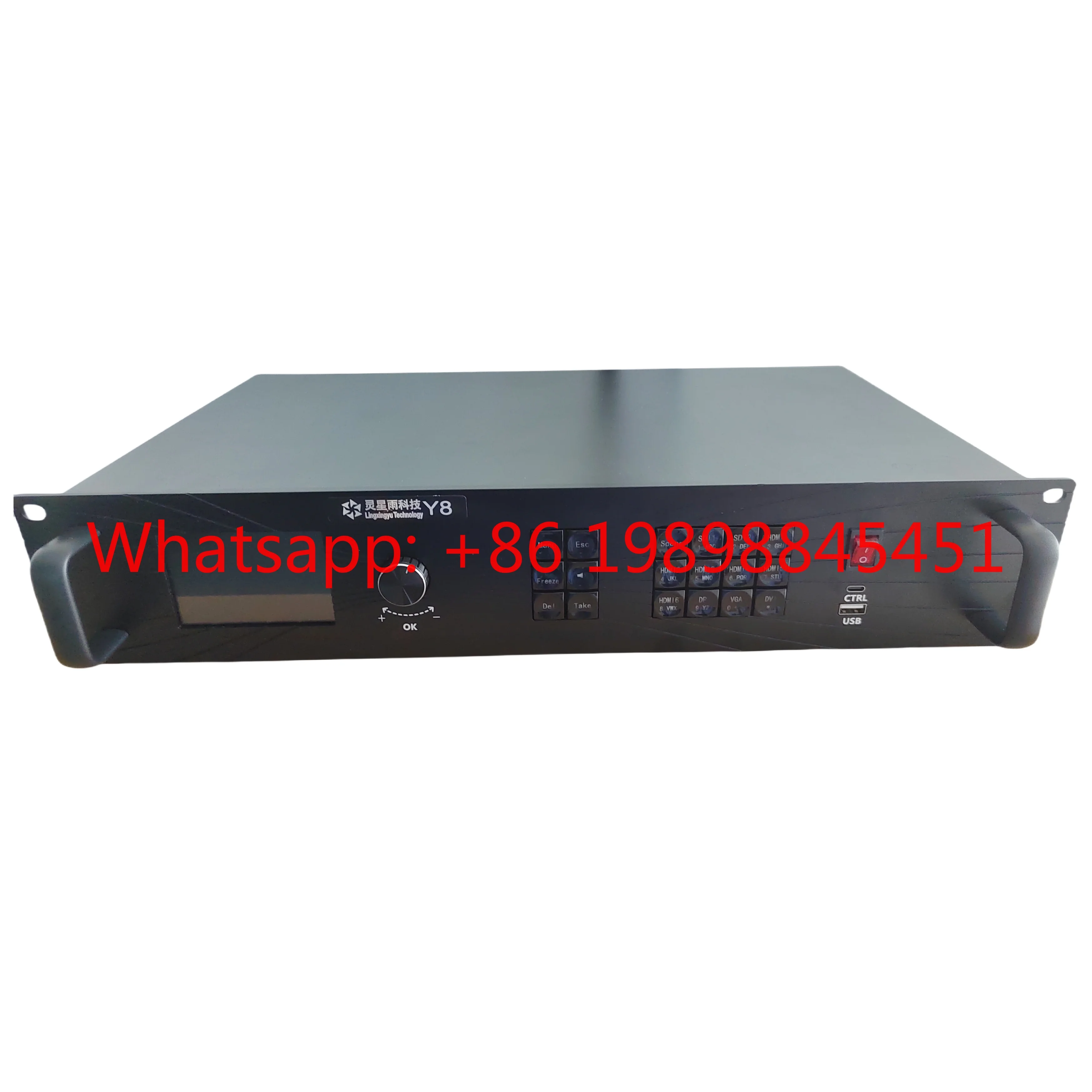 

Linsn Y8-410 2-in-1 LED Video Processor & Sending Card, 6.5 Million Pixels Full Color Controller