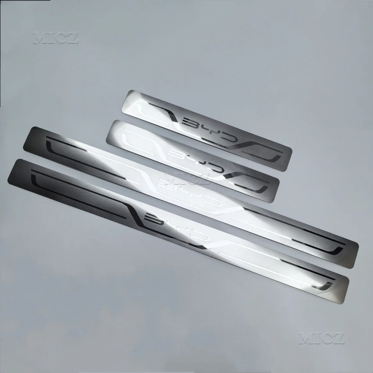 For BYD Atto 3 EV Yuan Plus Song Plus Han Tang Qing Dmi Seal Dolphin Car Door Sill Stainless Metal Protection