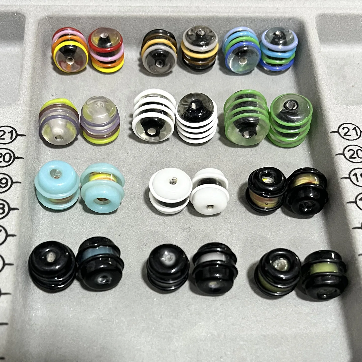 Random Mixing High Quality!Handmade Romantic Lampwork Glass Loose Beads For Charm DIY Bracelets Jewelry Making Accessories !