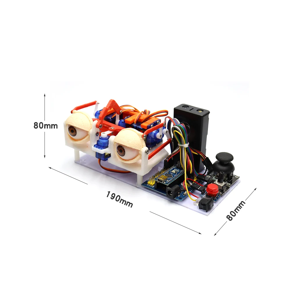 Joyistic-ロボットのリモートコントロール,レンガ造りのロボットのおもちゃ,オープンソースのコード,日曜大工キット,サーボsg90