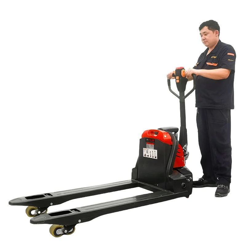 Hydraulic Lifting Forklift Stacker Electric  Pallet Jack Truck1.5  2 Ton Load Capacity SL15L3   Operated Battery Operated