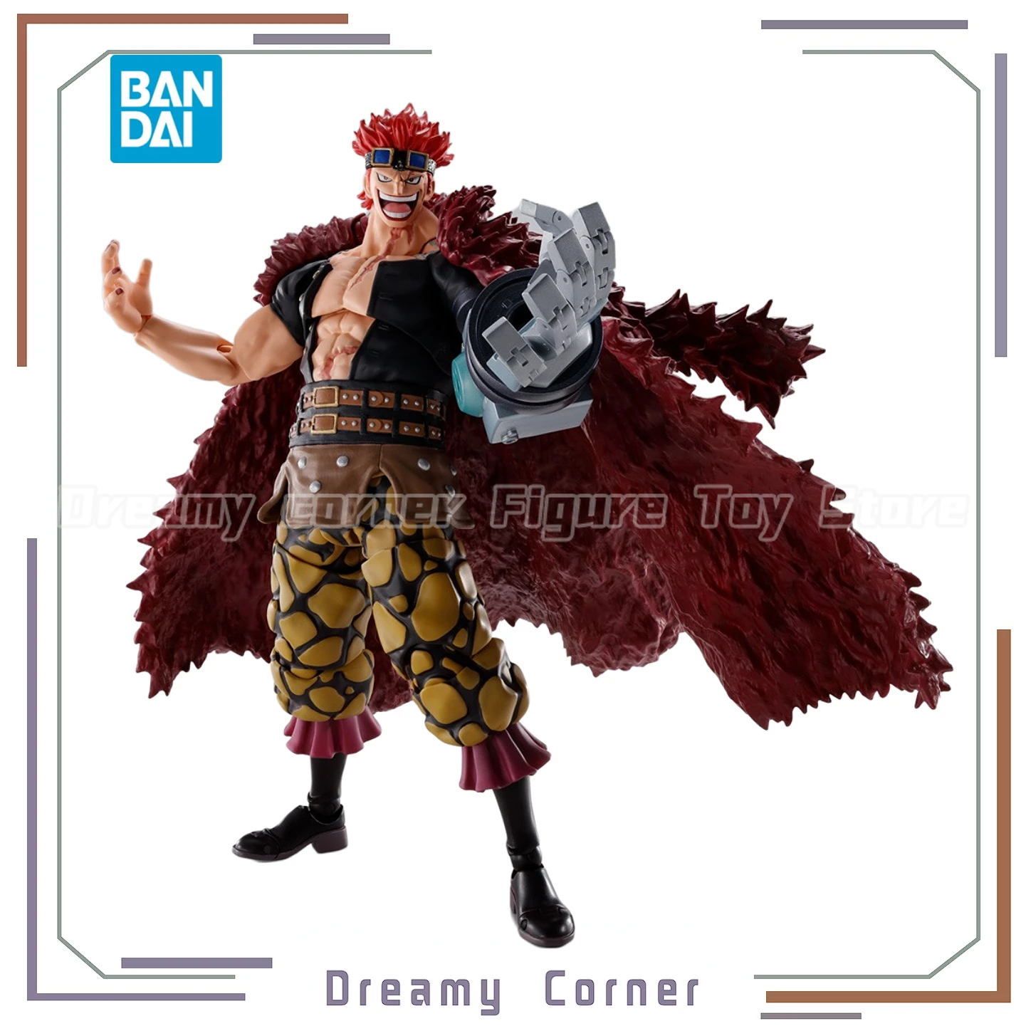 

【In Stock】Original BANDAI SPIRITS S.H.Figuarts ONE PIECE Eustass Kid The Raid on Onigashima Action Figure Model Collection Toy