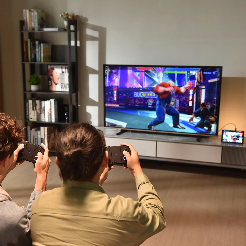 جديد OneXPlayer X1mini 8.8 بوصة AMD 8840u Oculink كمبيوتر محمول لعبة فيديو وحدة تحكم ألعاب محمولة شحن الكمبيوتر المحمول #3