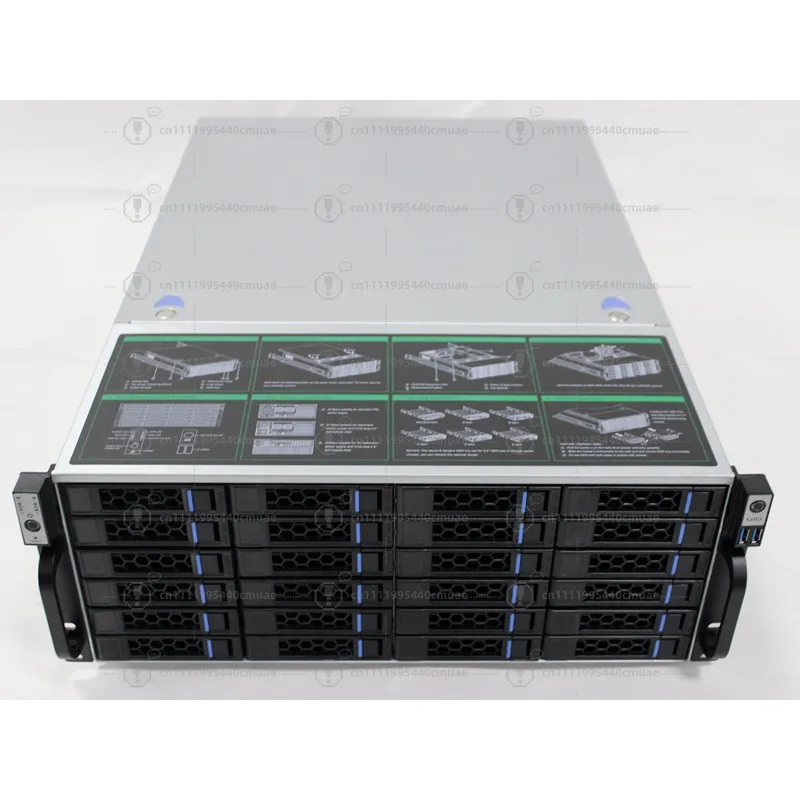 Position Hot-swappable Hard Disk Storage Server Chassis Support Main Board