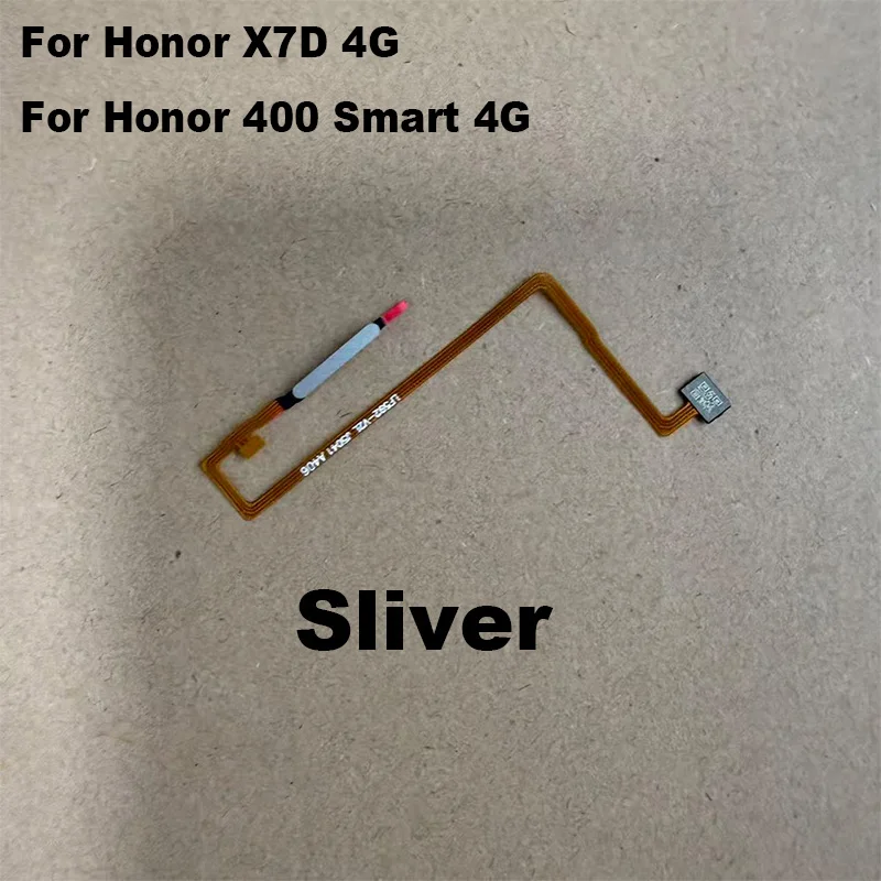 For Huawei Honor X7D 4G / 400 Smart 4G Fingerprint Sensor Power Button Flex Cable Touch ID Sensor Home Buttons Smartphone Parts