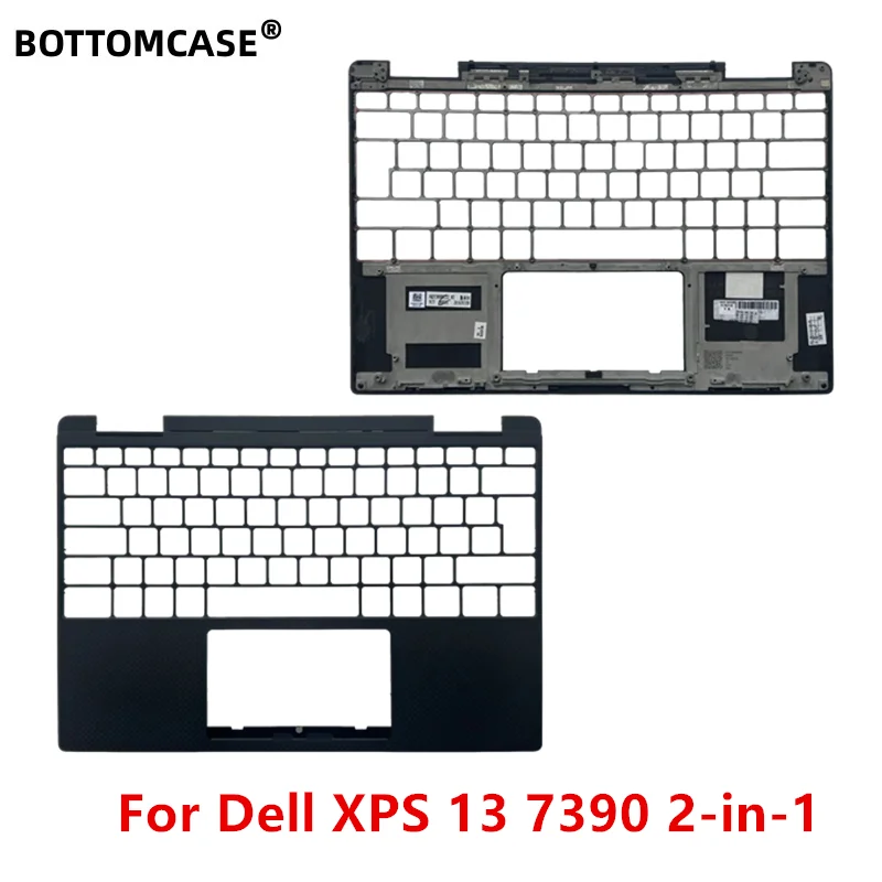 Toptopcase-usラップトップ上部ケース、パームレストカバー、dell xps 13 7390, 2 in 1,05vy5t 5vy5t用の新しいシェル