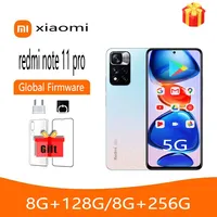 Global rom Xiaomi Redmi Note 11 Pro 5G 8G 256G  Cellphone Smartphone 108MP MediaTek Dimensity 920 5G,5160 mAh used phone