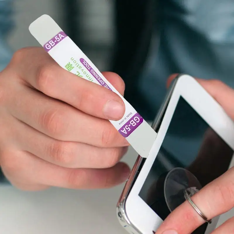 Stainless Steel Metal Spudger Pry Opening Tools LCD Screen Battery Disassembly Shovel Blade Knife Mobile Phone Teardown Tool